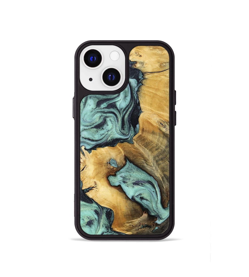 iPhone 13 mini Wood Phone Case - Maximus (Green, 802355)