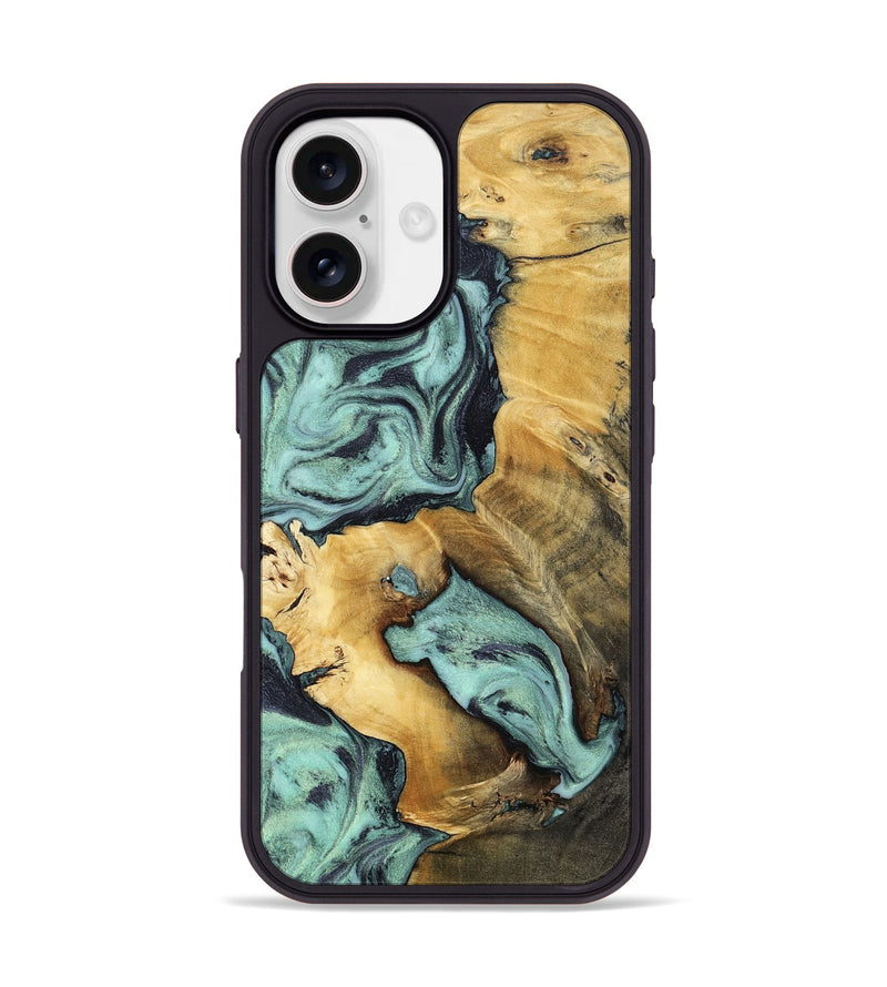 iPhone 17 Wood Phone Case - Maximus (Green, 802355)