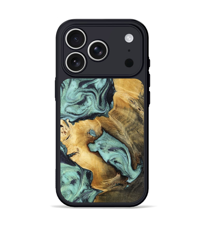 iPhone 17 Pro Wood Phone Case - Maximus (Green, 802355)