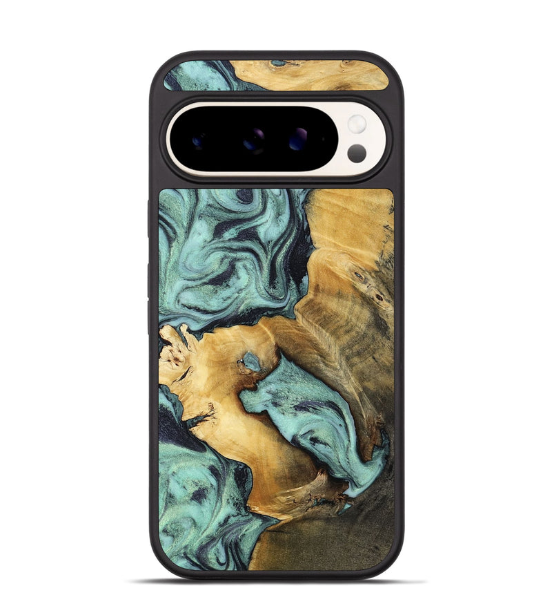 Pixel 9 Wood Phone Case - Maximus (Green, 802355)