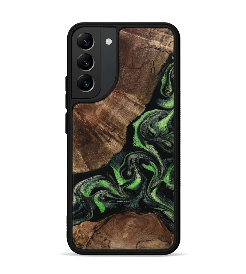 Galaxy S22 Plus Wood Phone Case - Kellan (Green, 802356)