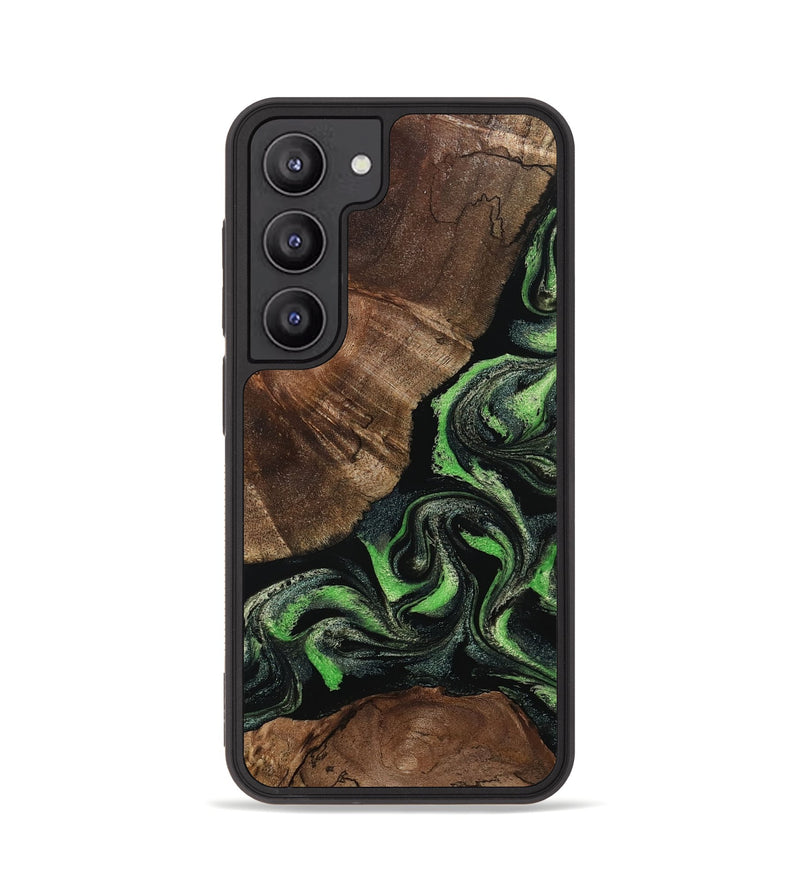 Galaxy S23 Wood Phone Case - Kellan (Green, 802356)