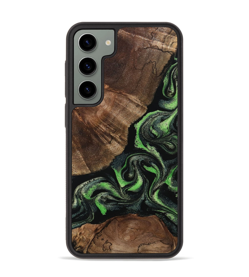 Galaxy S23 Plus Wood Phone Case - Kellan (Green, 802356)