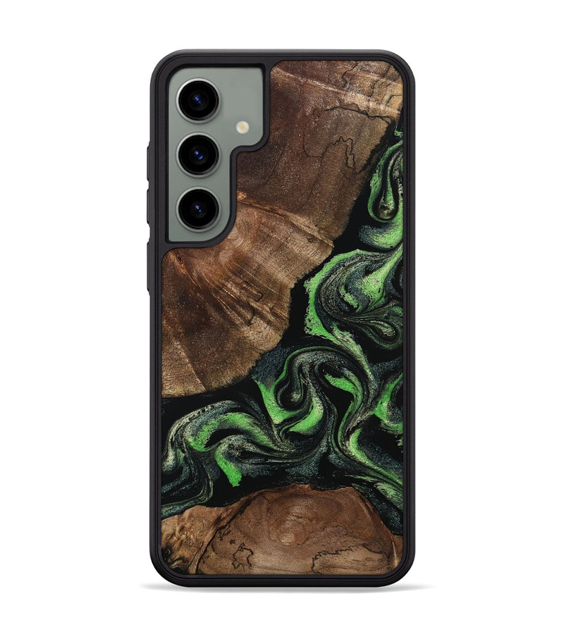Galaxy S24 Plus Wood Phone Case - Kellan (Green, 802356)