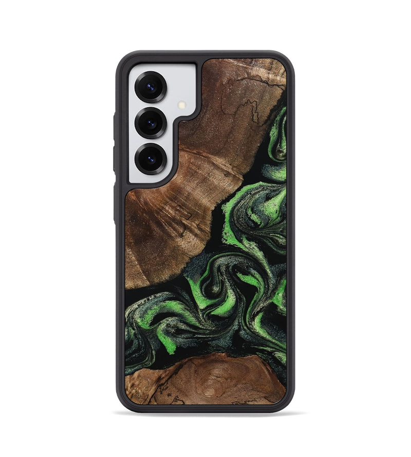 Galaxy S25 Wood Phone Case - Kellan (Green, 802356)