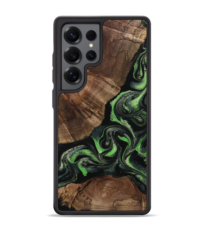 Galaxy S25 Ultra Wood Phone Case - Kellan (Green, 802356)