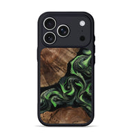 iPhone 17 Pro Wood Phone Case - Kellan (Green, 802356)