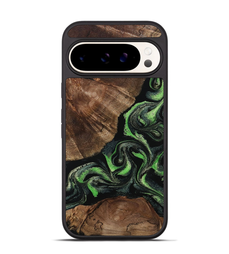 Pixel 9 Pro Wood Phone Case - Kellan (Green, 802356)