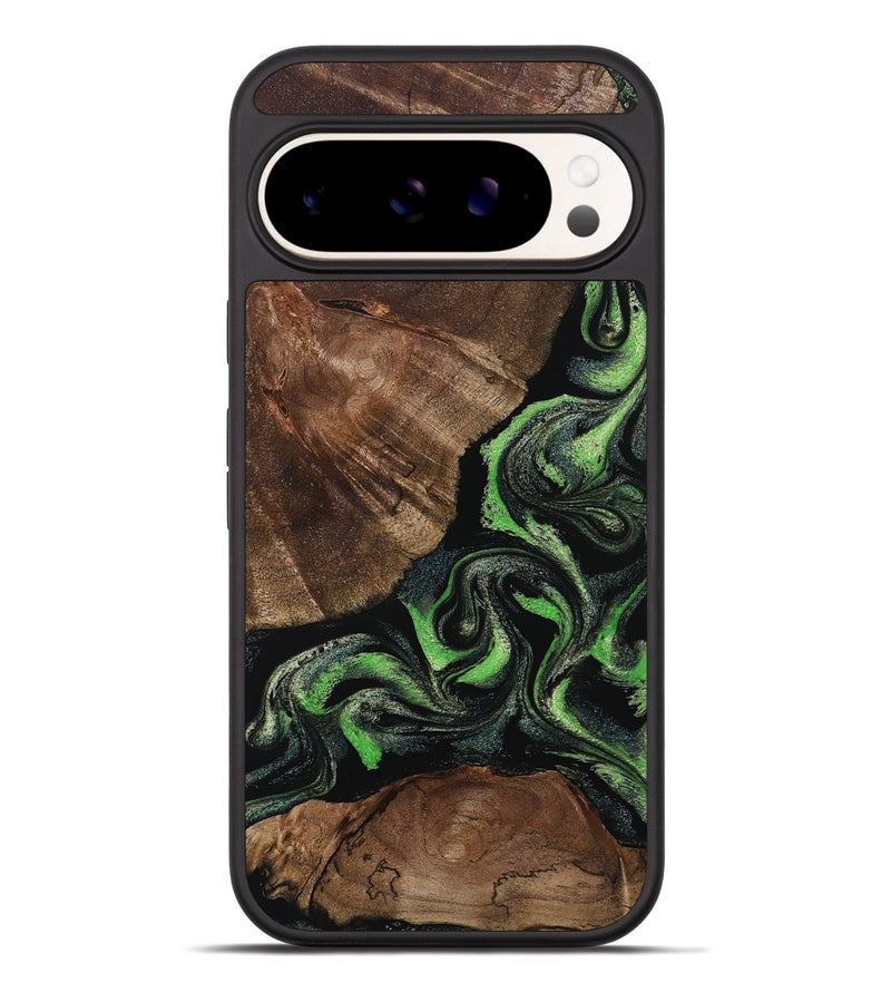 Pixel 9 Pro XL Wood Phone Case - Kellan (Green, 802356)