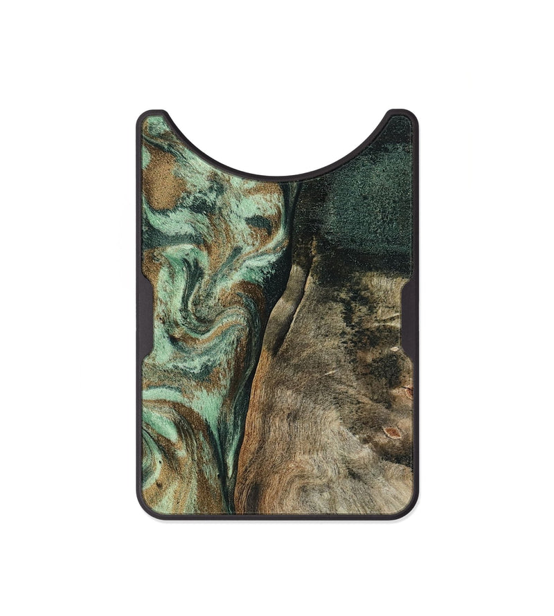 Alloy Wood Wallet - Andrew (Green, 802357)