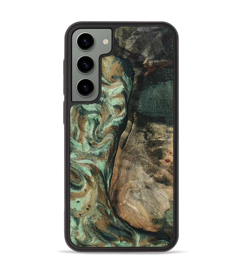 Galaxy S23 Plus Wood Phone Case - Andrew (Green, 802357)