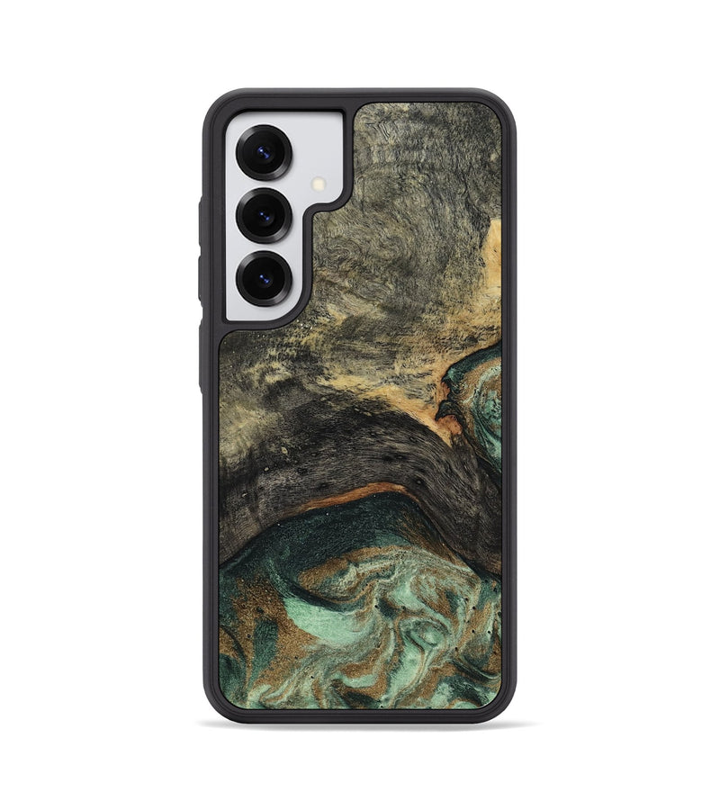 Galaxy S25 Wood Phone Case - Ursula (Green, 802358)