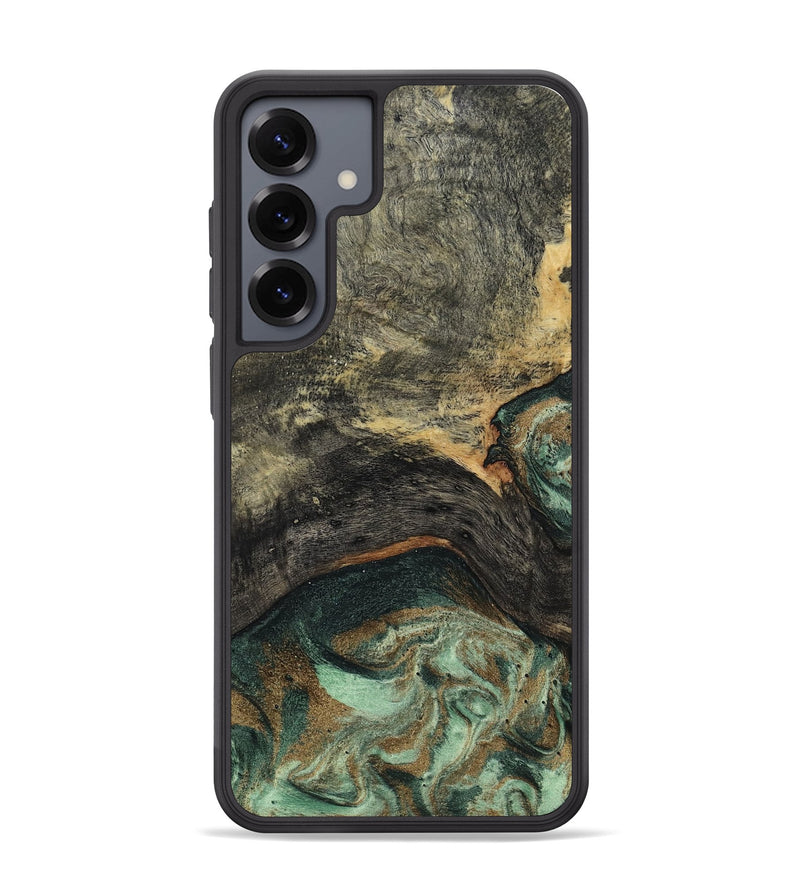 Galaxy S25 Plus Wood Phone Case - Ursula (Green, 802358)