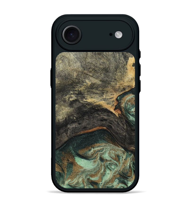 iPhone 17 Air Wood Phone Case - Ursula (Green, 802358)