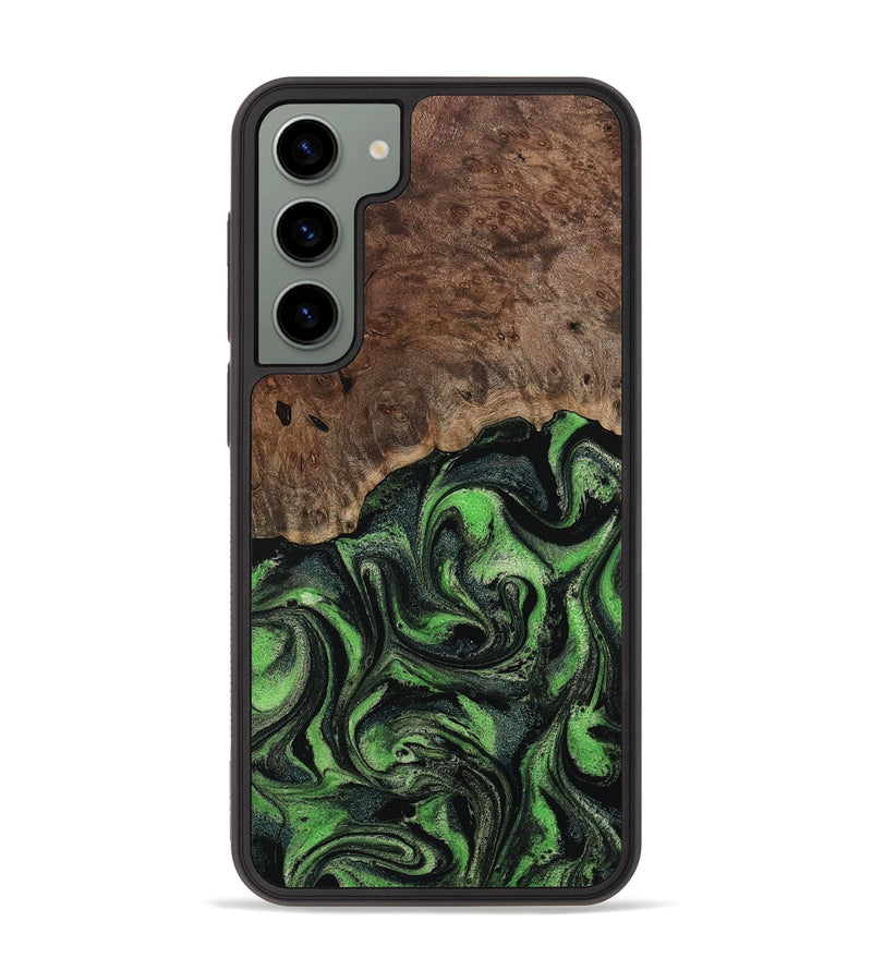 Galaxy S23 Plus Wood Phone Case - Dorthy (Green, 802359)