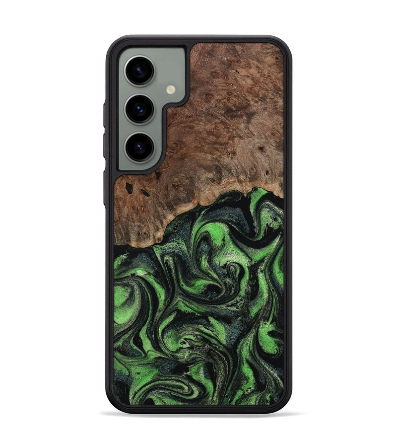 Galaxy S24 Plus Wood Phone Case - Dorthy (Green, 802359)
