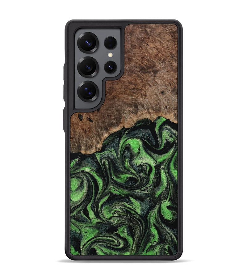 Galaxy S25 Ultra Wood Phone Case - Dorthy (Green, 802359)