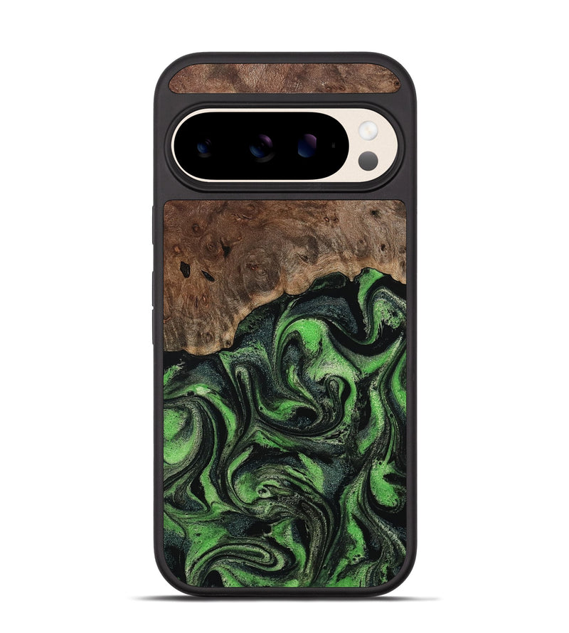 Pixel 10 Wood Phone Case - Dorthy (Green, 802359)