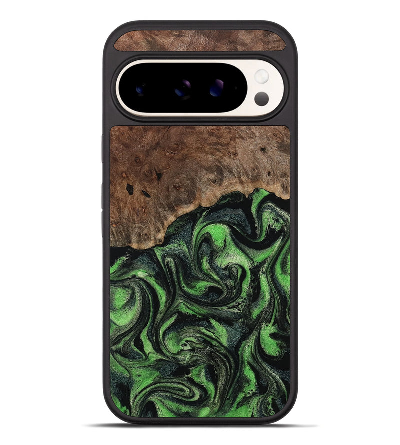 Pixel 10 Pro XL Wood Phone Case - Dorthy (Green, 802359)