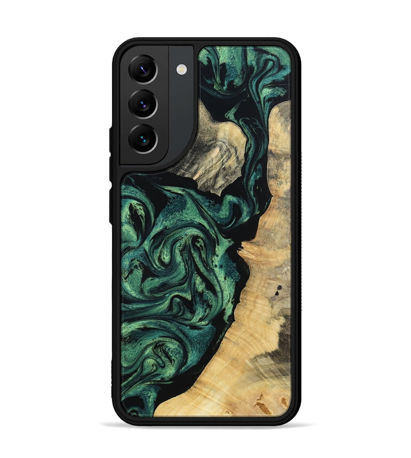 Galaxy S22 Plus Wood Phone Case - Taft (Green, 802360)