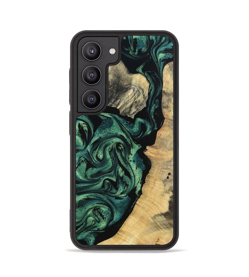 Galaxy S23 Wood Phone Case - Taft (Green, 802360)