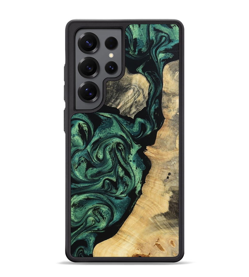 Galaxy S25 Ultra Wood Phone Case - Taft (Green, 802360)