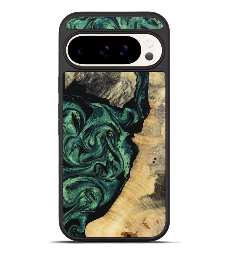 Pixel 10 Pro XL Wood Phone Case - Taft (Green, 802360)