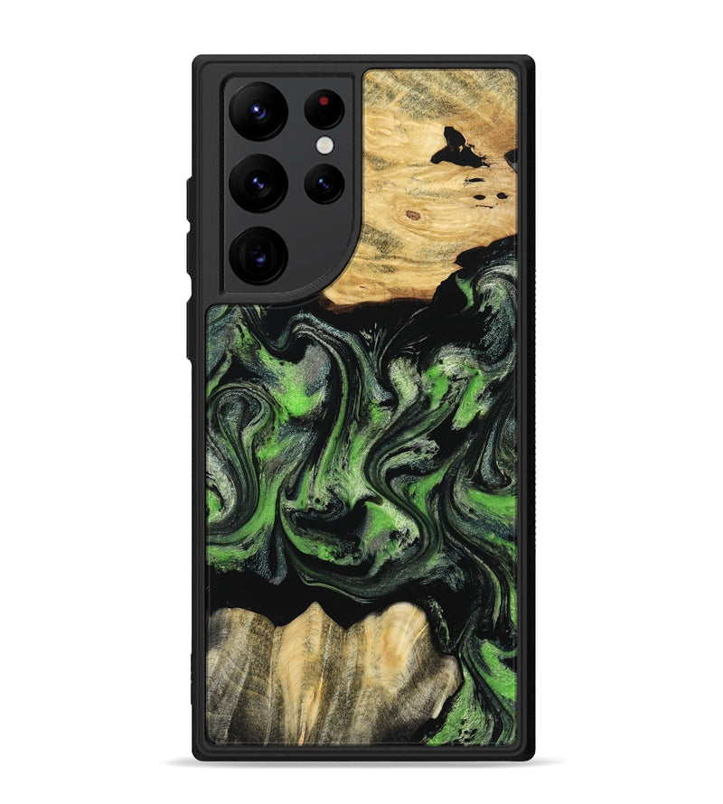 Galaxy S22 Ultra Wood Phone Case - Myrta (Ombre, 802361)