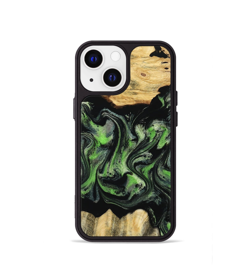 iPhone 13 mini Wood Phone Case - Myrta (Ombre, 802361)