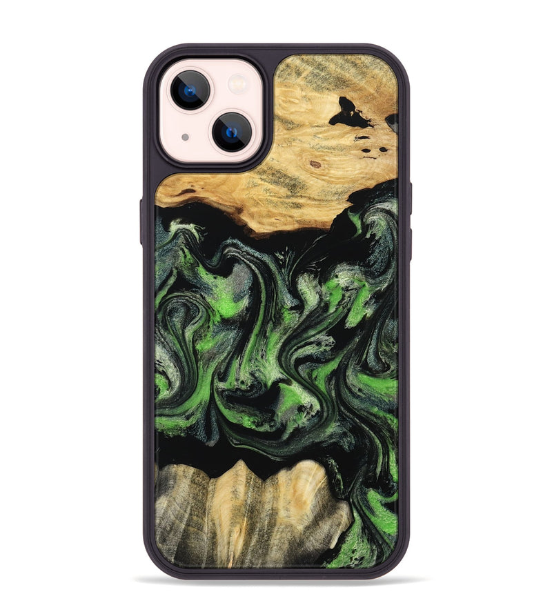 iPhone 14 Plus Wood Phone Case - Myrta (Ombre, 802361)