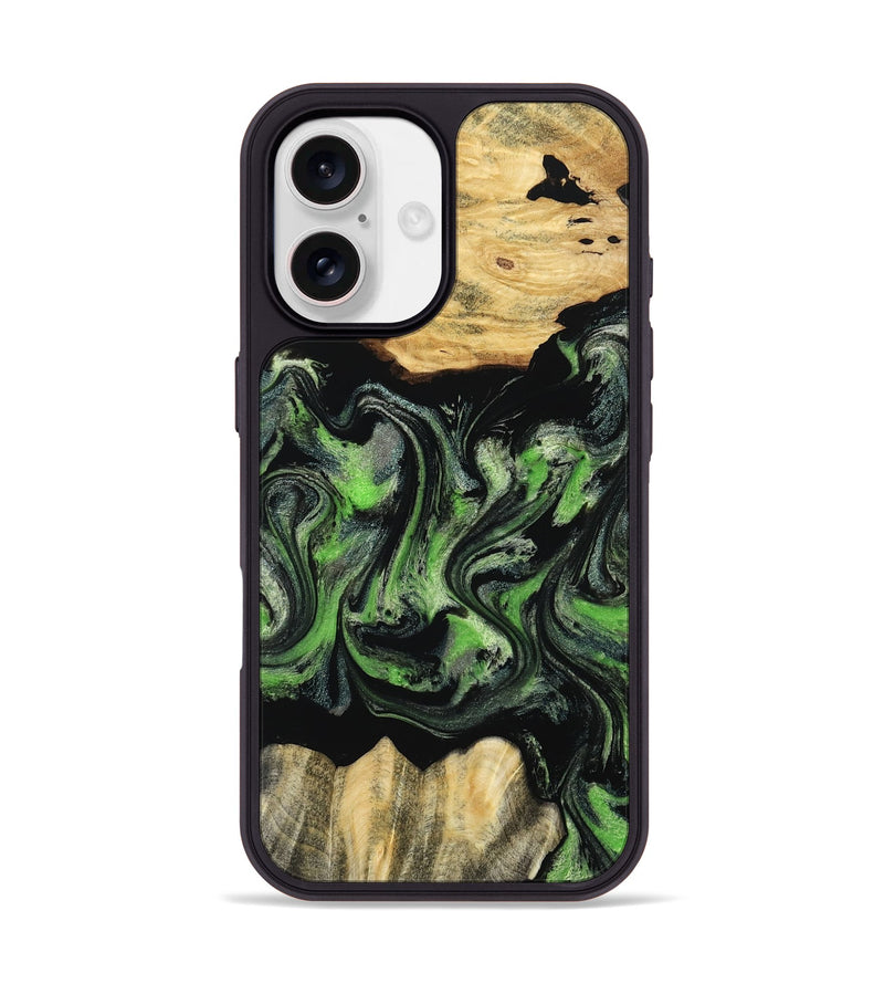iPhone 17 Wood Phone Case - Myrta (Ombre, 802361)