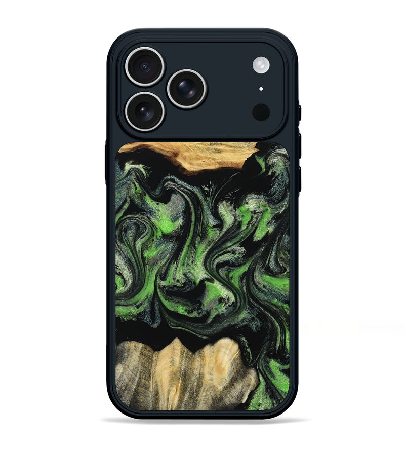 iPhone 17 Pro Max Wood Phone Case - Myrta (Ombre, 802361)
