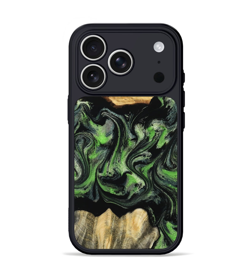 iPhone 17 Pro Wood Phone Case - Myrta (Ombre, 802361)