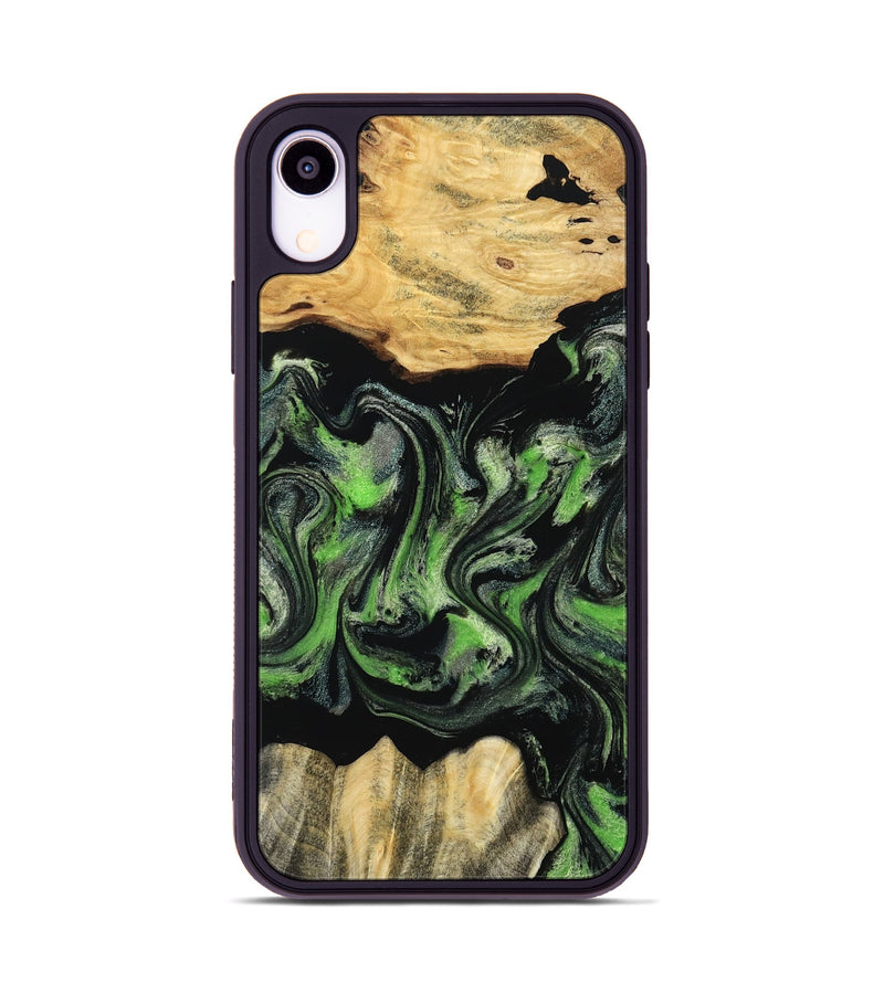 iPhone Xr Wood Phone Case - Myrta (Ombre, 802361)