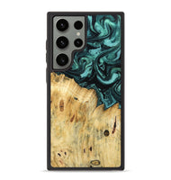 Galaxy S23 Ultra Wood Phone Case - Novalee (Green, 802363)
