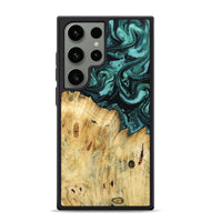 Galaxy S24 Ultra Wood Phone Case - Novalee (Green, 802363)