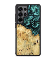 Galaxy S25 Ultra Wood Phone Case - Novalee (Green, 802363)