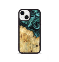 iPhone 13 mini Wood Phone Case - Novalee (Green, 802363)