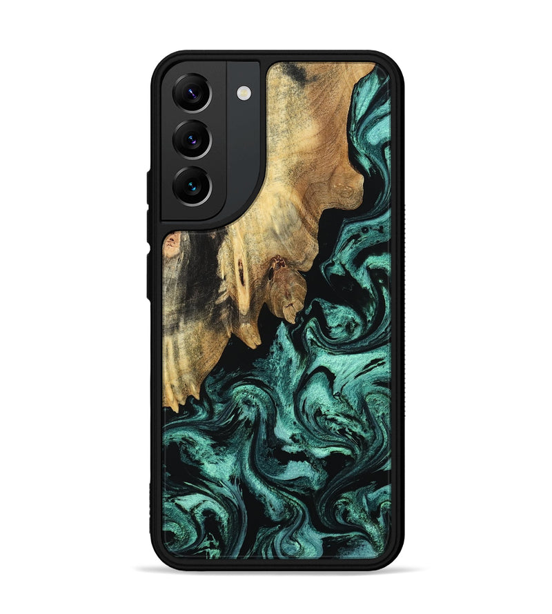 Galaxy S22 Plus Wood Phone Case - Dax (Ancient Olive, 802364)