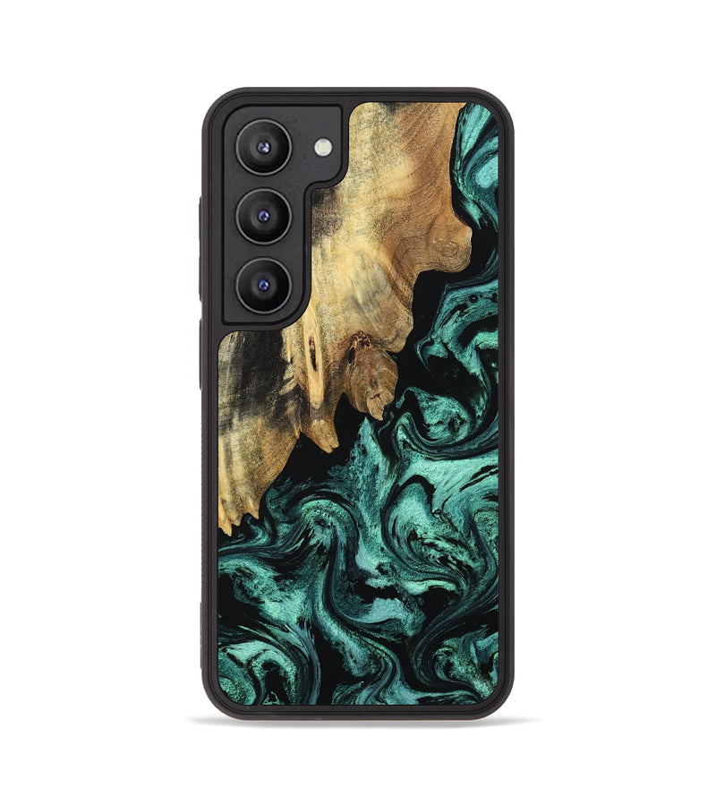 Galaxy S23 Wood Phone Case - Dax (Ancient Olive, 802364)