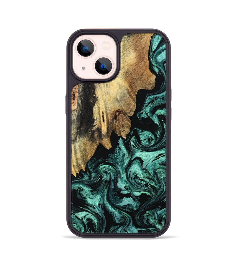 iPhone 14 Wood Phone Case - Dax (Ancient Olive, 802364)