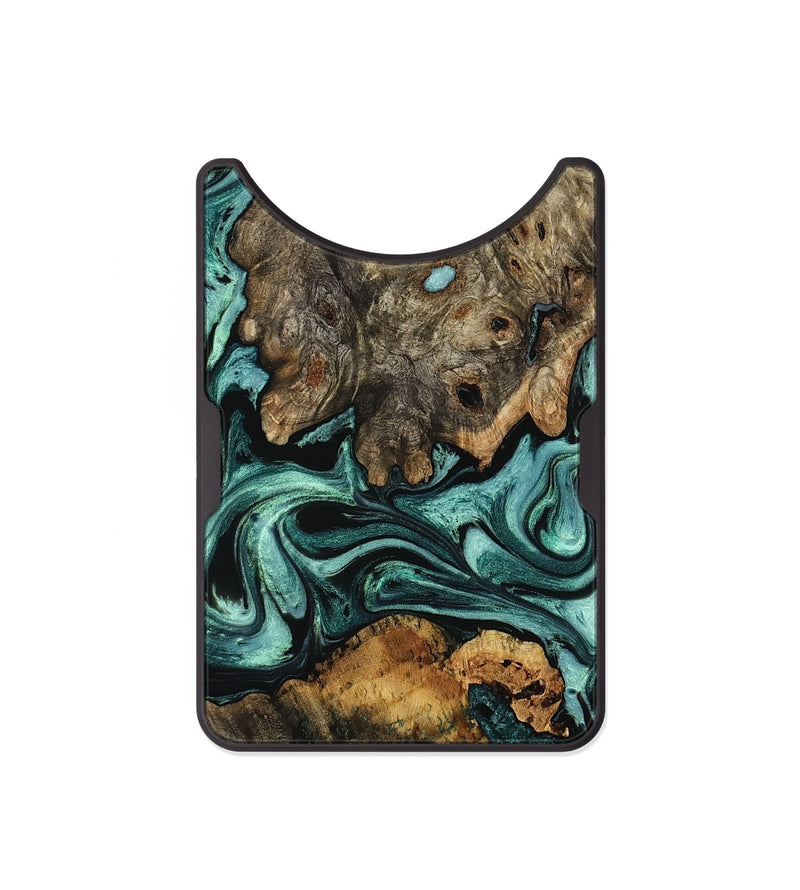 Alloy Wood Wallet - Alia (Green, 802366)