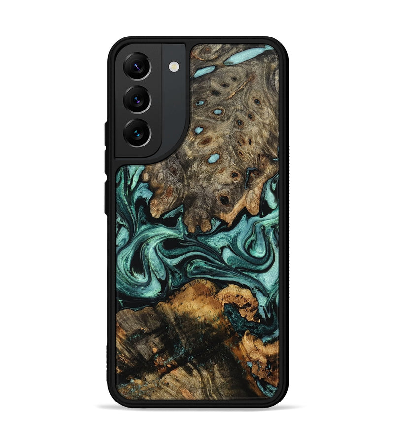 Galaxy S22 Plus Wood Phone Case - Alia (Green, 802366)