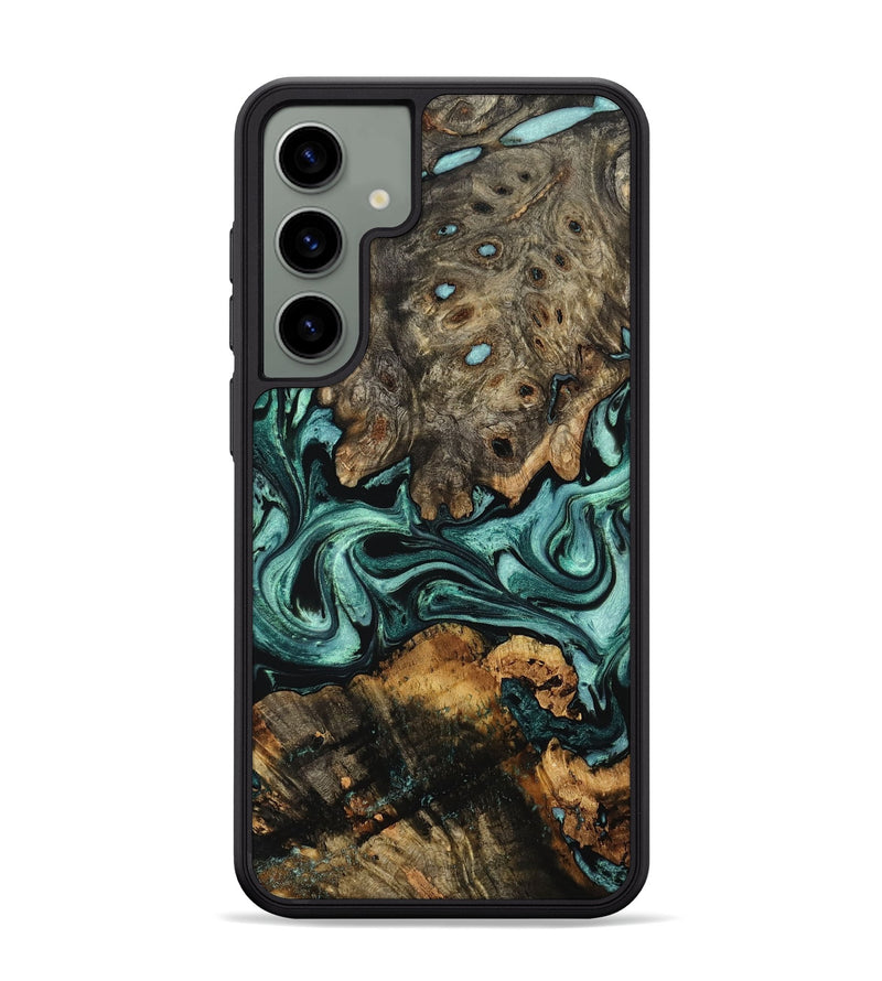 Galaxy S24 Plus Wood Phone Case - Alia (Green, 802366)