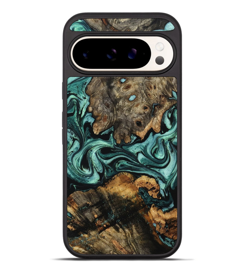 Pixel 10 Pro XL Wood Phone Case - Alia (Green, 802366)