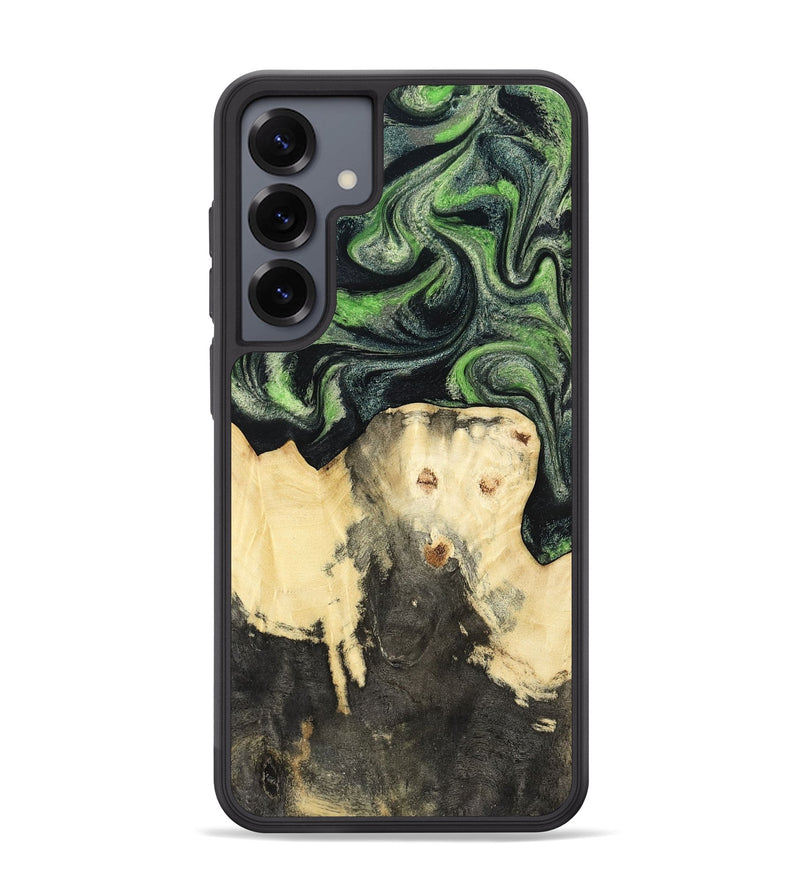 Galaxy S25 Plus Wood Phone Case - Emerie (Green, 802367)