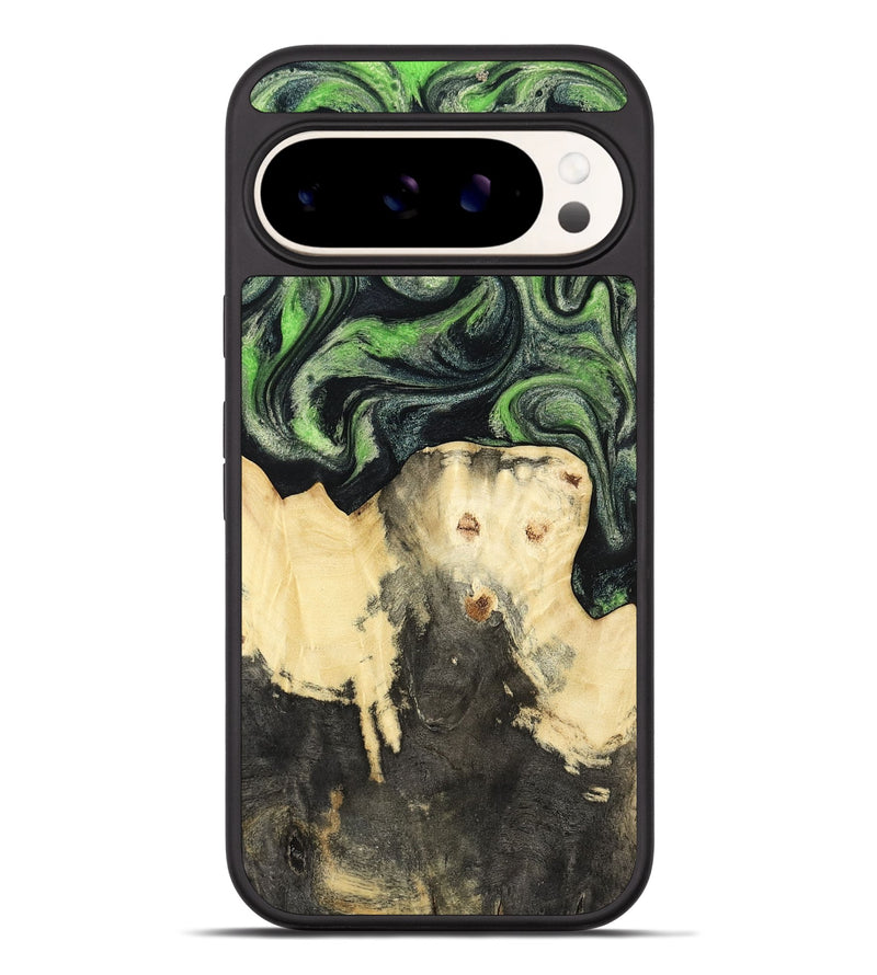 Pixel 9 Pro XL Wood Phone Case - Emerie (Green, 802367)
