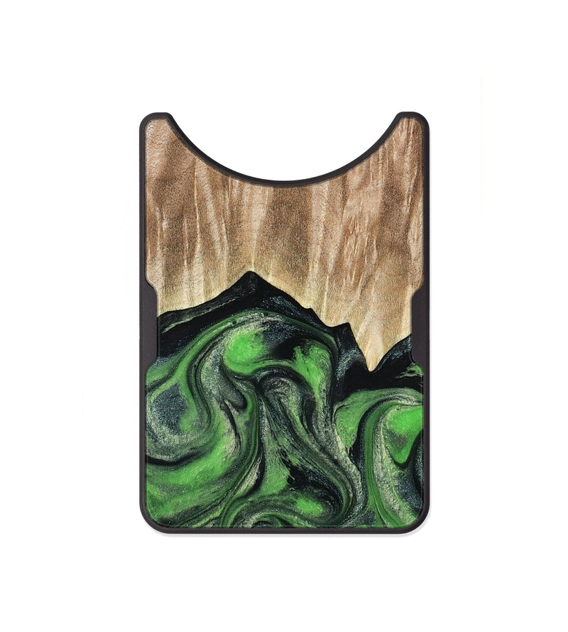 Alloy Wood Wallet - Avery (Green, 802368)