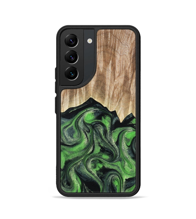 Galaxy S22 Wood Phone Case - Avery (Green, 802368)