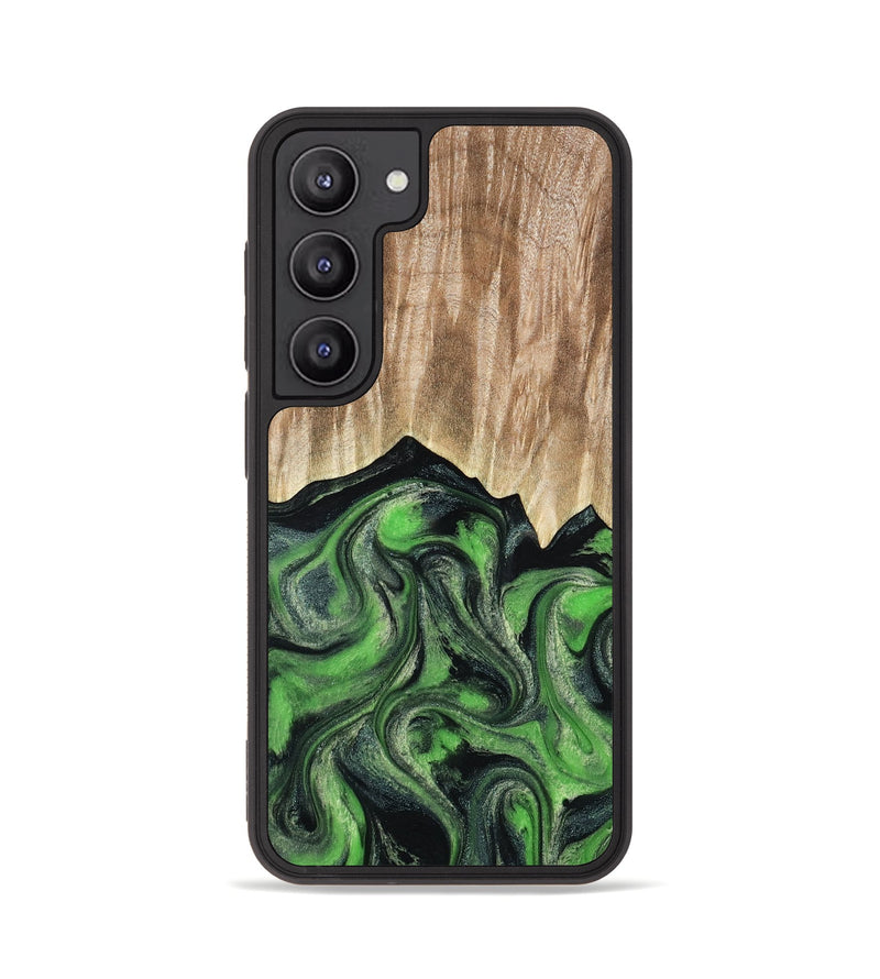 Galaxy S23 Wood Phone Case - Avery (Green, 802368)
